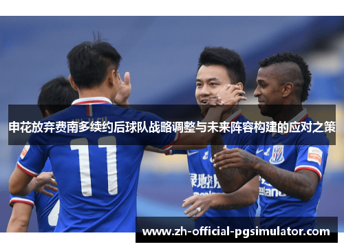 申花放弃费南多续约后球队战略调整与未来阵容构建的应对之策